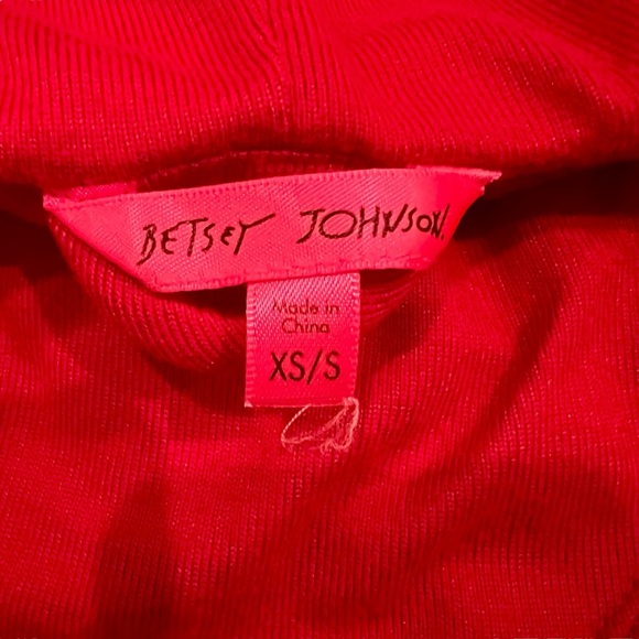 2018 Betsey Johnson Hooded Robe Size XS/S - Picture 7 of 8